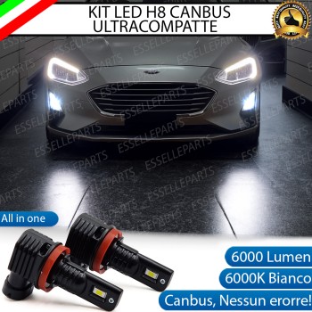 Kit Full LED H8 6000 LUMEN Canbus 6000K Fendinebbia per FORD FOCUS MK4