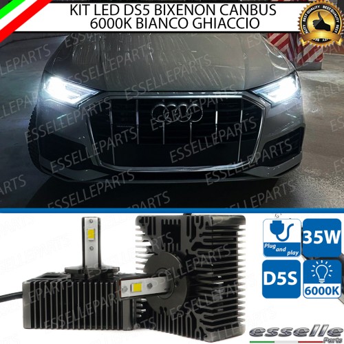 Kit Led D5S Conversione Da Bixeno A Led Audi Q7 4M 12000 Lumen 6000k