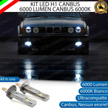 Kit Full LED coppia H1 6000 LUMEN Fendinebbia per Bmw Serie 5 E34