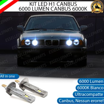 Kit Full LED Abbaglianti H1 6000 Lumen per Bmw Serie 5 E34