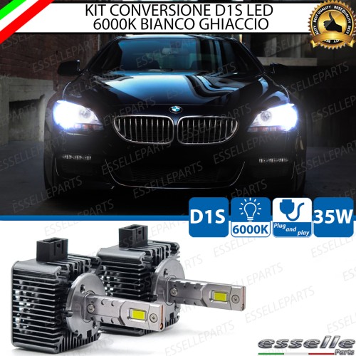 Kit Full Led D1s Da Bi-Xenon A Bi-Led Specifico Bmw Serie 6 F12 F13 6000k Canbus
