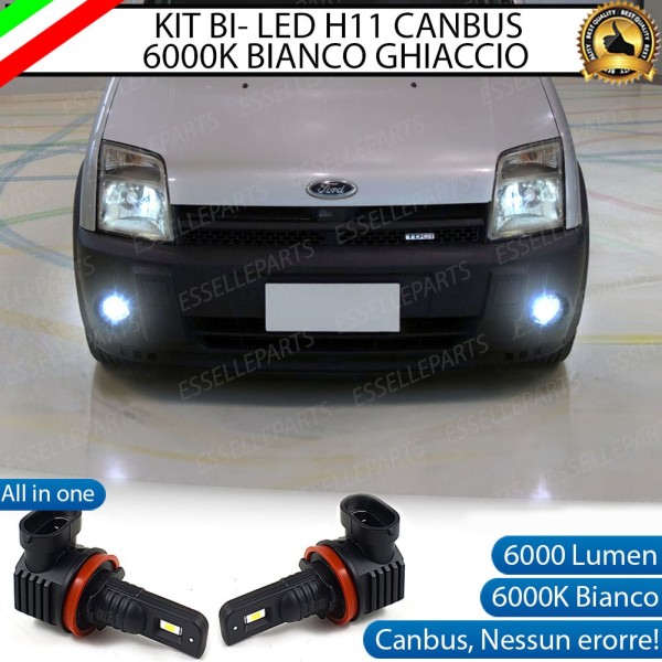 Kit Full LED H11 6000 LUMEN Canbus 6000K Fendinebbia per Ford Transit Connect