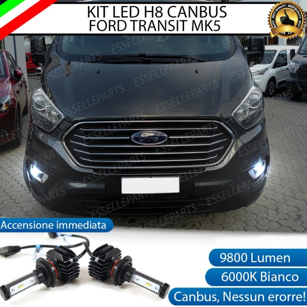 Kit Full LED H8 9800 LUMEN Fendinebbia per Ford Transit MK5 per tutti i modelli
