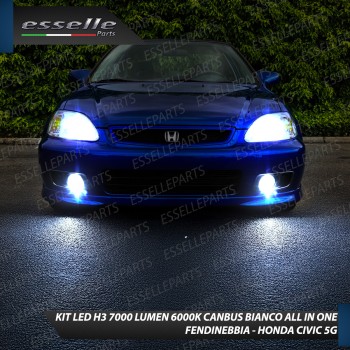 Kit Full LED H3 7000 Lumen Fendinebbia Honda Civic 5g Kit Full LED H3 7000 Lumen Fendinebbia Honda Civic 5g
