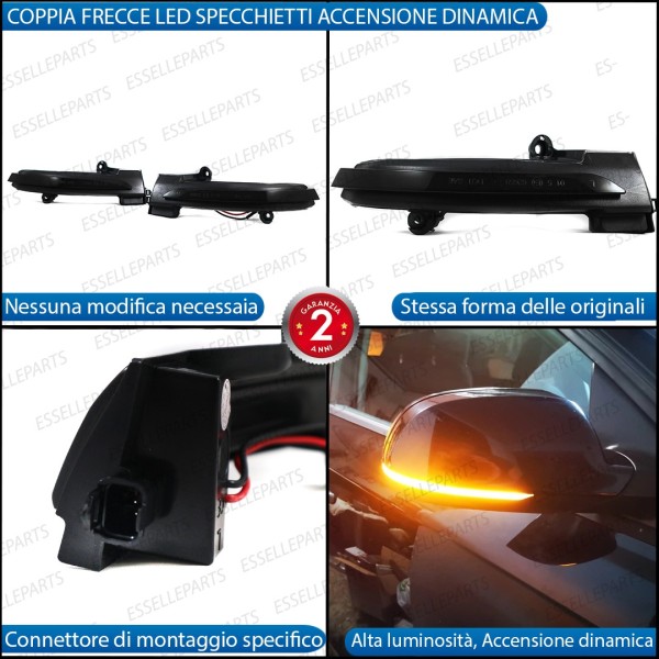 Set Frecce Dinamiche per Specchietti laterali LED MITSUBISHI ASX MK2