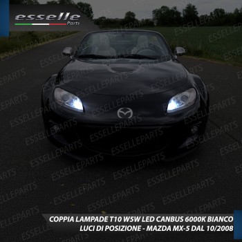 Conversione Fari Full Led Mazda MX-5 MK3 dal 10/2008 6000K bianco