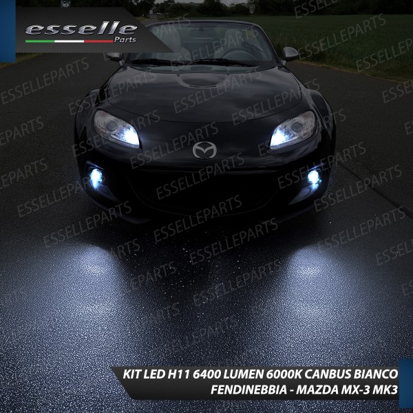 Kit Full LED Fendinebbia H11 6400 LUMEN MAZDA MX-5 MK3