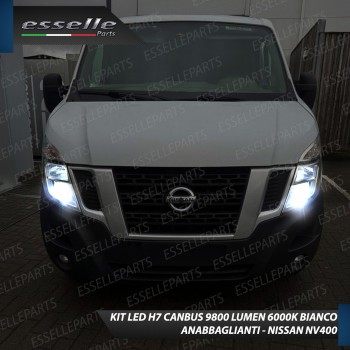 Kit Full LED H7 9800 LUMEN Anabbaglianti Nissan NV400