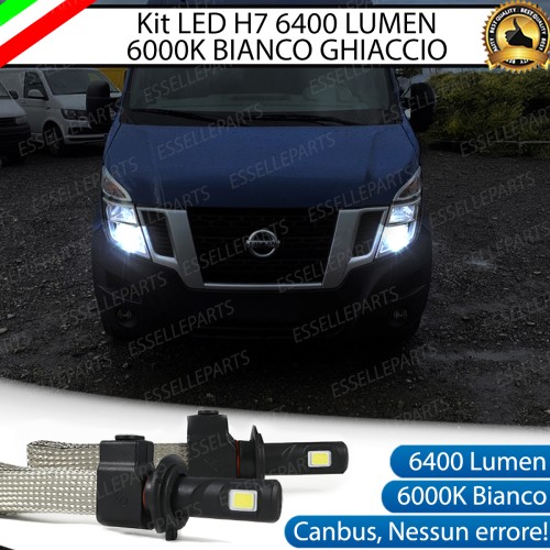 Kit Full LED H7 6400 LUMEN Anabbaglianti Nissan NV400