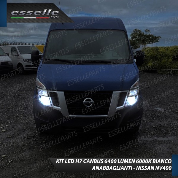 Conversione Fari Full LED 6000K bianco per Nissan NV400