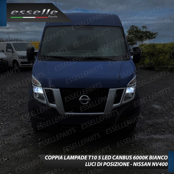 Conversione Fari Full LED 6000K bianco per Nissan NV400