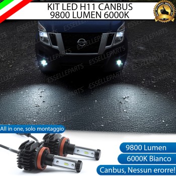 Kit Full LED Fendinebbia H11 9800 LUMEN per Nissan NV400