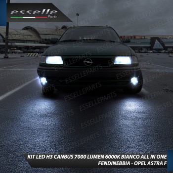 Kit Full LED H3 7000 Lumen Fendinebbia per Opel Astra F Kit Full LED H3 7000 Lumen Fendinebbia per Opel Astra F