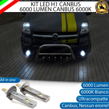 Kit Full LED coppia H1 6000 LUMEN Fendinebbia per Opel Movano A Kit Full LED coppia H1 6000 LUMEN Fendinebbia per Opel Movano A
