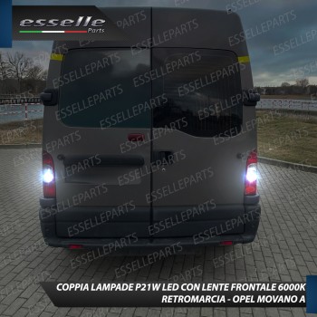 Coppia Luci Retromarcia P21W 15 LED per Opel Movano A Coppia Luci Retromarcia P21W 15 LED per Opel Movano A