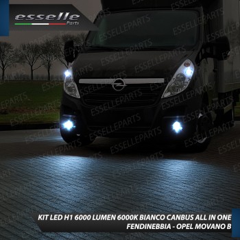 Kit Full LED coppia H1 6000 LUMEN Fendinebbia per Opel Movano B Kit Full LED coppia H1 6000 LUMEN Fendinebbia per Opel Movano B
