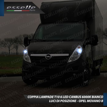 Luci posizione 6 LED Canbus 400 Lumen Luci posizione 6 LED Canbus 400 Lumen