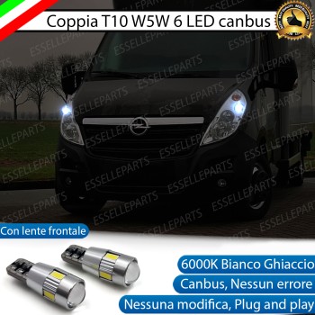 Luci posizione 6 LED Canbus 400 Lumen Luci posizione 6 LED Canbus 400 Lumen