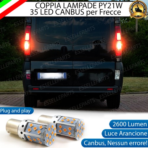 Coppia Frecce Posteriori PY21W 35 LED Canbus Nissan Primastar Restyling