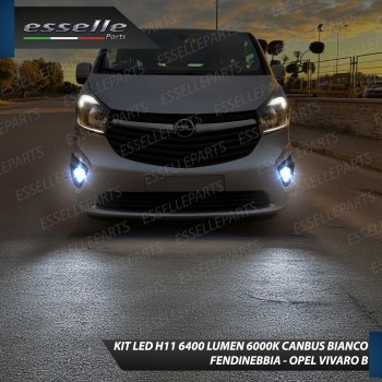 Kit Full LED Fendinebbia H11 6400 LUMEN per Opel Vivaro B Kit Full LED Fendinebbia H11 6400 LUMEN per Opel Vivaro B