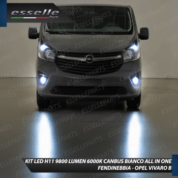 Kit Full LED Fendinebbia H11 9800 LUMEN per Opel Vivaro B Kit Full LED Fendinebbia H11 9800 LUMEN per Opel Vivaro B