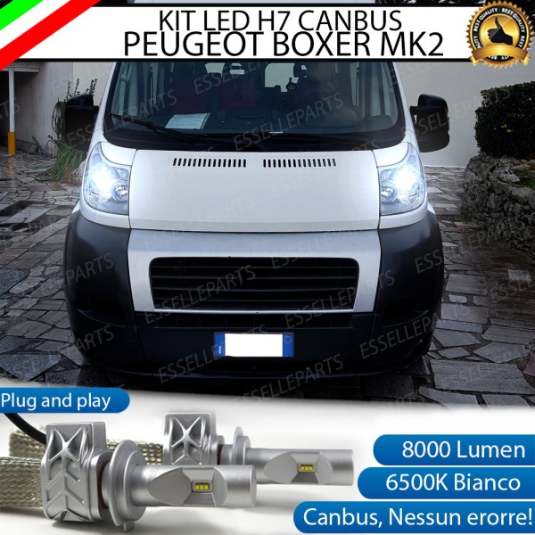Kit Full LED H7 8000 LUMEN Anabbaglianti Peugeot Boxer MK2