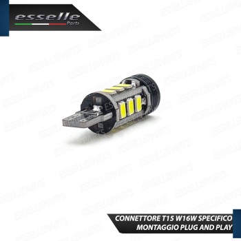 Lampada Retromarcia 13 Led T15 W16W Canbus Fiat Panda Pandina 6000k