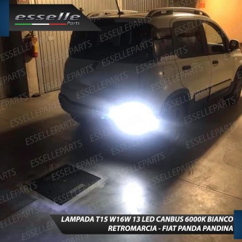 Lampada Retromarcia 13 Led T15 W16W Canbus Fiat Panda Pandina 6000k