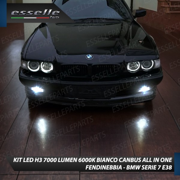 Kit Full LED H3 7000 Lumen Fendinebbia per BMW SERIE 7 E38