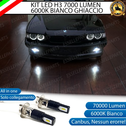 Kit Full LED H3 7000 Lumen Fendinebbia per BMW SERIE 7 E38