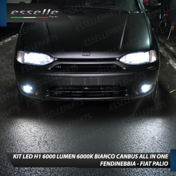 Kit Full LED coppia H1 6000 LUMEN Fendinebbia per FIAT PALIO