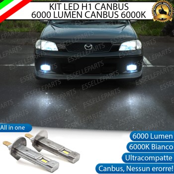 Kit Full LED coppia H1 6000 LUMEN Fendinebbia per MAZDA DEMIO