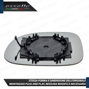 Specchietto Fiat Panda 312 Specchio Vetro Retrovisore Lato Passeggero