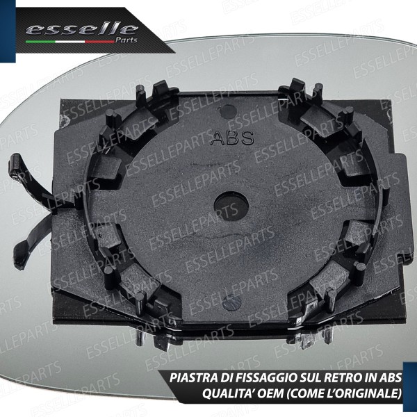 Specchietto Fiat Panda 312 Vetro Specchio Retrovisore Lato Guida Sinistro