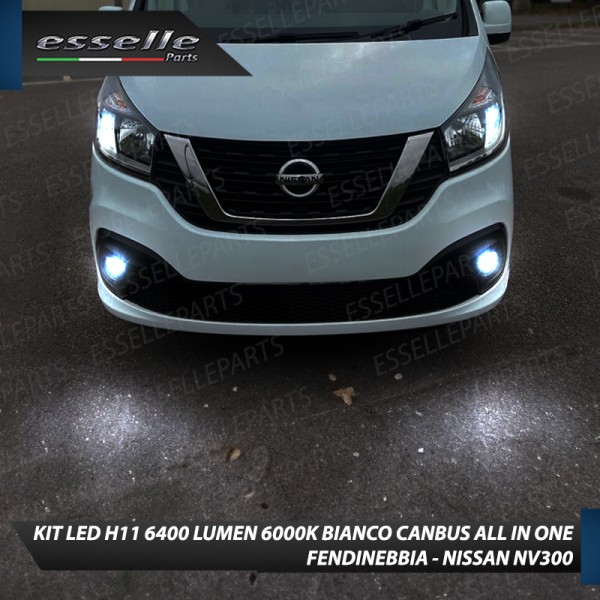 Kit Full LED Fendinebbia H11 6400 LUMEN per NISSAN NV300