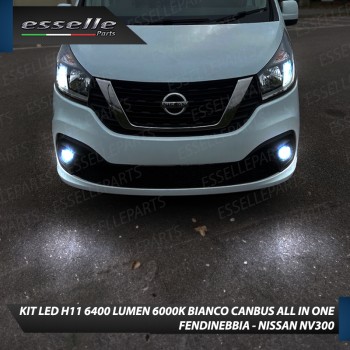 Kit Full LED Fendinebbia H11 6400 LUMEN per NISSAN NV300