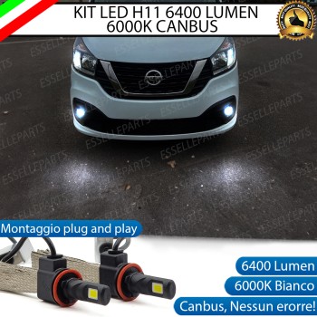Kit Full LED Fendinebbia H11 6400 LUMEN per NISSAN NV300