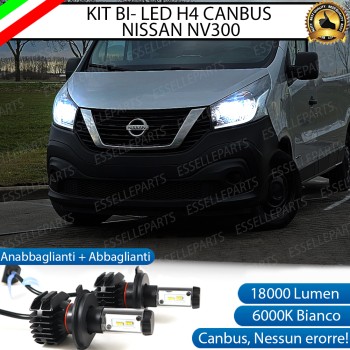 Kit Full LED H4 18000 Lumen Anabbaglianti + Abbaglianti PER NISSAN NV300