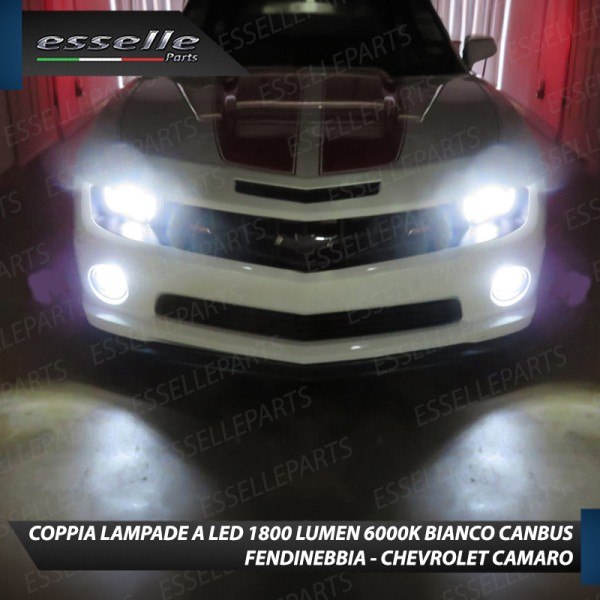 Lampade PSX24W 1800 LUMEN Fendinebbia per CHEVROLET CAMARO