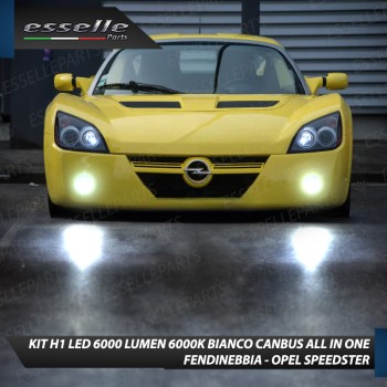 Kit Full LED coppia H1 6000 LUMEN Fendinebbia per OPEL SPEEDSTER Kit Full LED coppia H1 6000 LUMEN Fendinebbia per OPEL SPEEDSTER