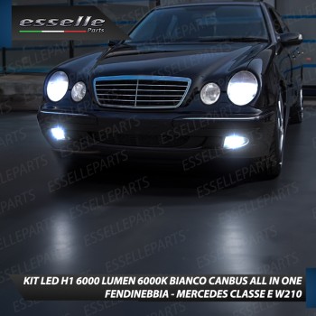 Kit Full LED coppia H1 6000 LUMEN Fendinebbia per MERCEDES CLASSE E W210