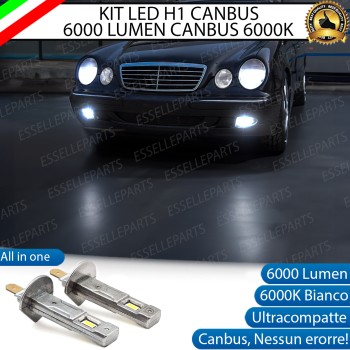 Kit Full LED coppia H1 6000 LUMEN Fendinebbia per MERCEDES CLASSE E W210