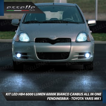 Kit Full LED HB4 6000 LUMEN Canbus 6000K Bianco Fendinebbia per TOYOTA YARIS MK1 Kit Full LED HB4 6000 LUMEN Canbus 6000K Bianco Fendinebbia per TOYOTA YARIS MK1