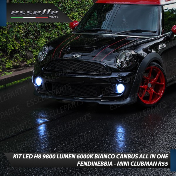 Kit Full LED H8 9800 LUMEN Fendinebbia per MINI CLUBMAN R55