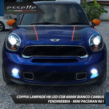 Luci Fendinebbia H8 LED 900 LUMEN MINI PACEMAN R61