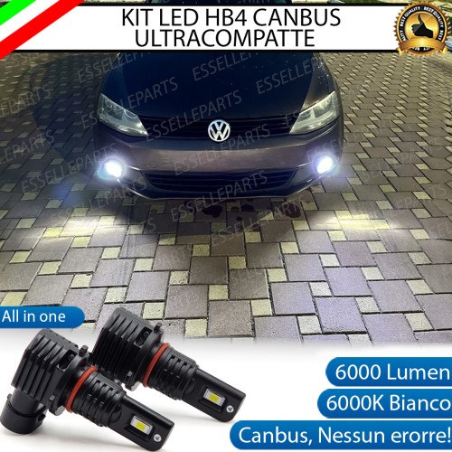Kit Full LED HB4 6000 LUMEN Canbus 6000K Fendinebbia per VW JETTA MK6
