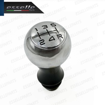 Pomello leva cambio 5 marce cromato lucido in acciaio per CITROEN DS4 Pomello leva cambio 5 marce cromato lucido in acciaio per CITROEN DS4
