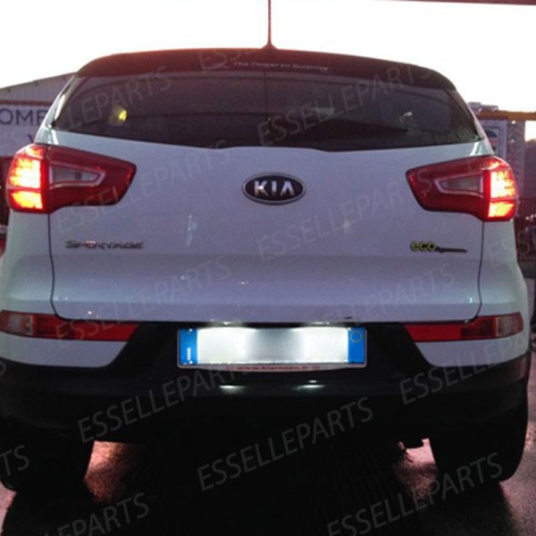 Luci targa 6 LED Canbus