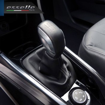 Pomello leva cambio a 5 marce Nero e Grigio in abs per Peugeot 3008 MK2