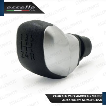 Pomello leva cambio a 5 marce Nero e Grigio in abs per Citoren SPACETOURER